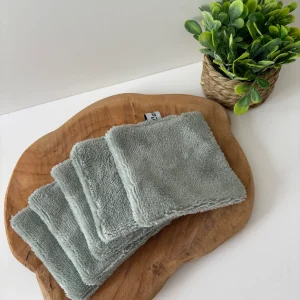 🧼 Lot de 5 cotons lavables double face – Cam’coud