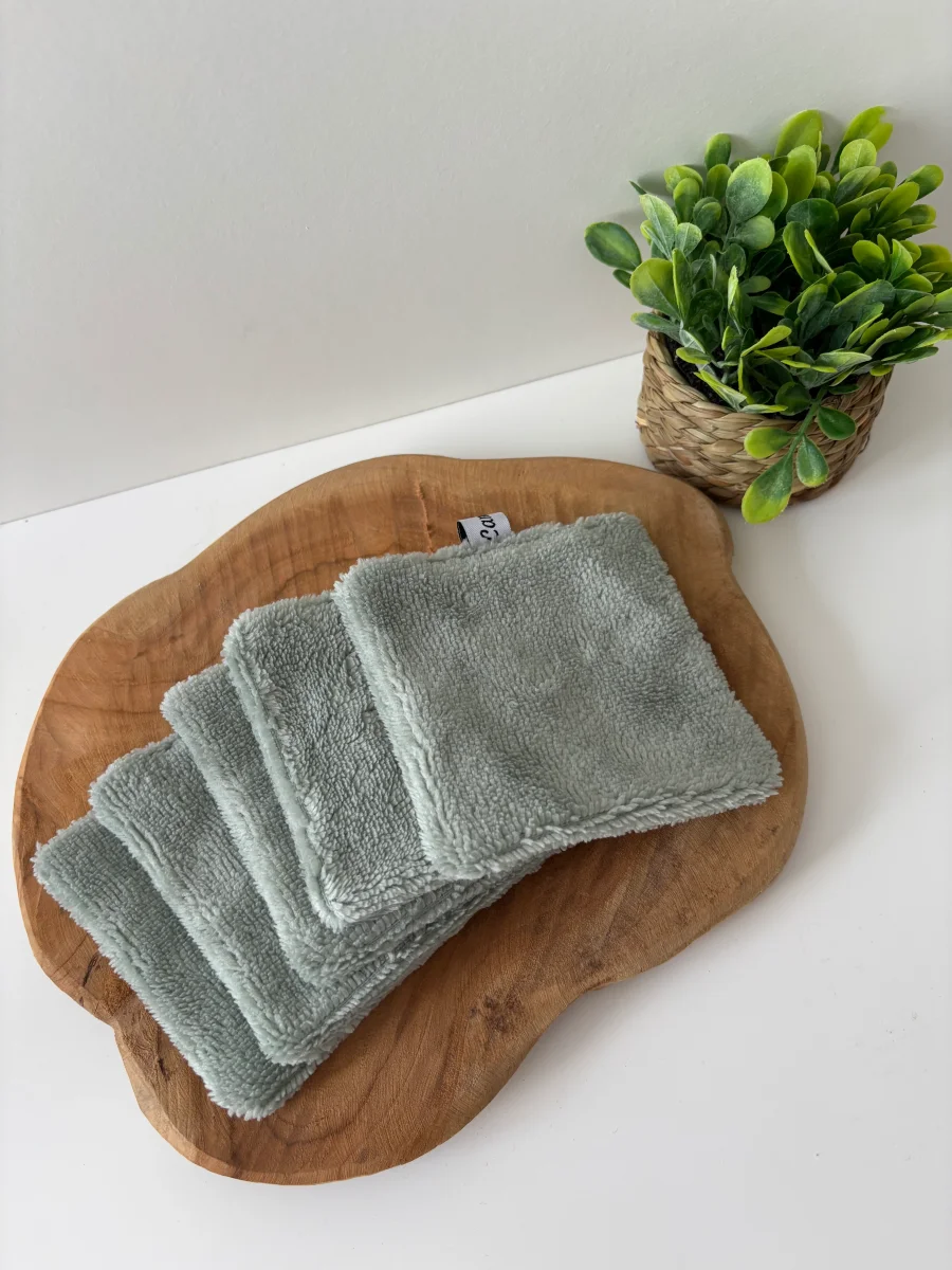 🧼 Lot de 5 cotons lavables double face – Cam’coud – Image 2