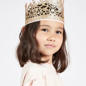 Couronne À Paillettes Dorées