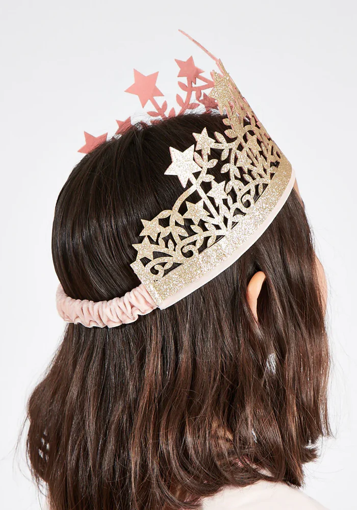 Couronne À Paillettes Dorées – Image 3