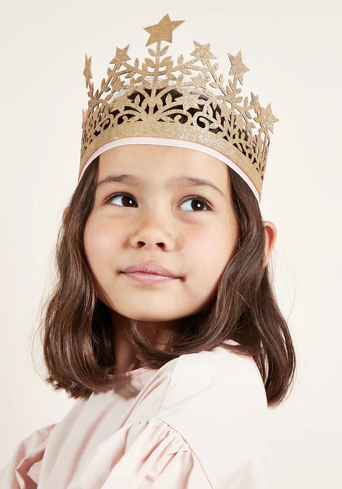 Couronne À Paillettes Dorées – Image 6