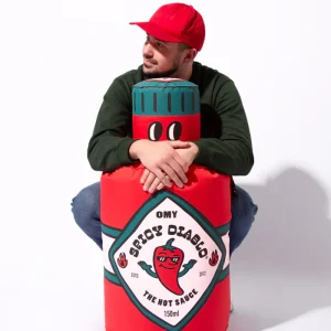 Coussin Gonflable Spicy Diablo