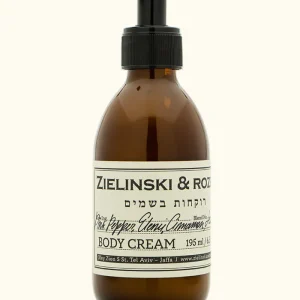 Crème Pour Le Corps Pompe Poivre Rose, Élémi, Cannelle Et Cuir 195ml