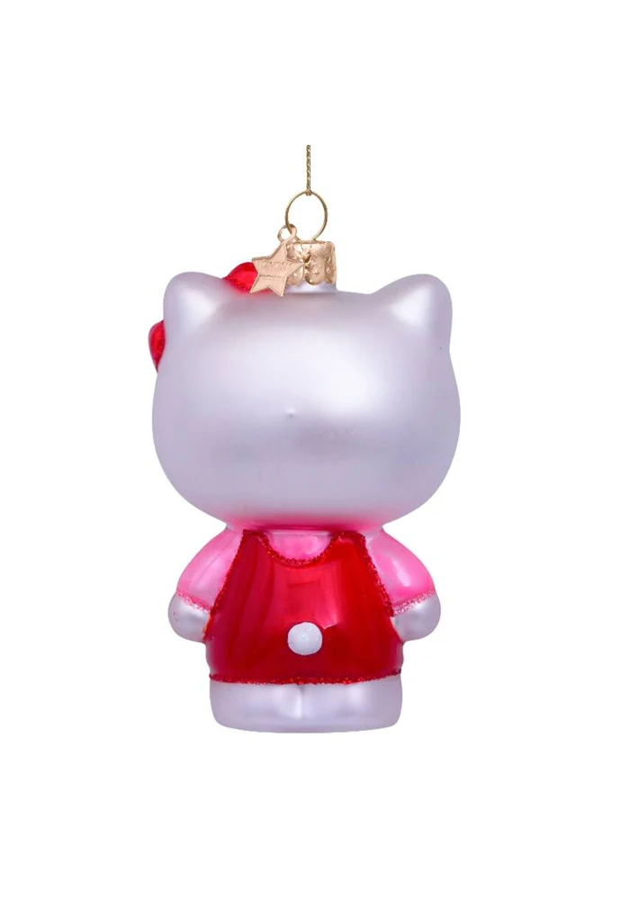 Décoration À Suspendre Hello Kitty Salopette Rouge – Image 3
