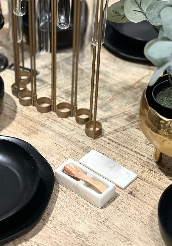 Boite En Marbre Pour Sel Et Poivre – Image 5