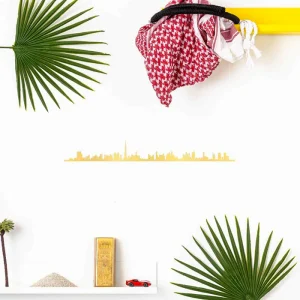 Skyline Dubaï 50cm Gold