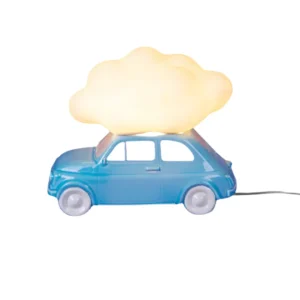 Lampe De Table Nuvola Céramique Bleu