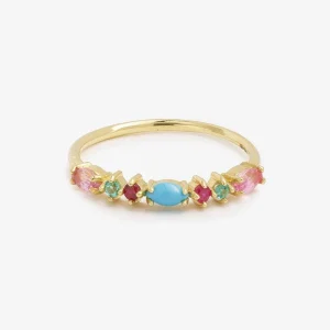 Bague Gaia 3 Turquoise