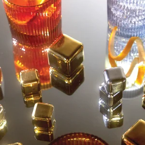 Set De 2 Glaçons The Jupiter Dorés