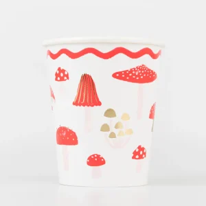 Lot De 8 Gobelets Champignons