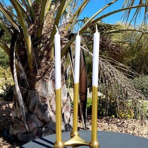 3 Bougies Skinny Gold