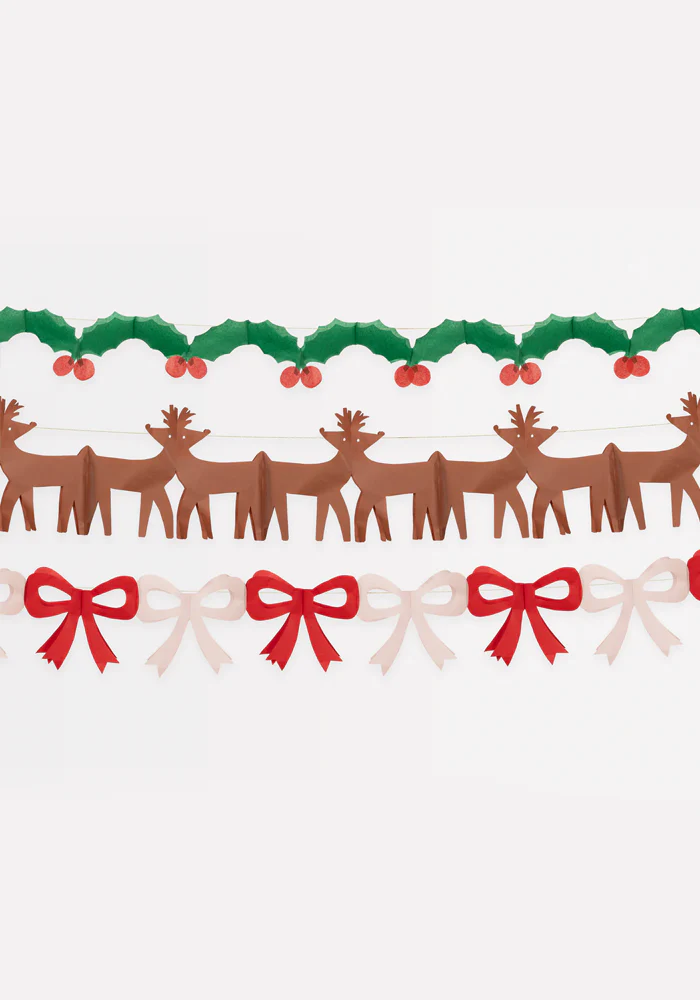 Assortiment De 3 Guirlandes De Noël – Image 2