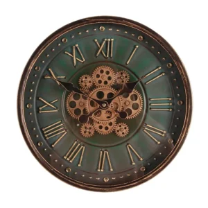 Horloge Ronde Avec Mécanisme Apparent