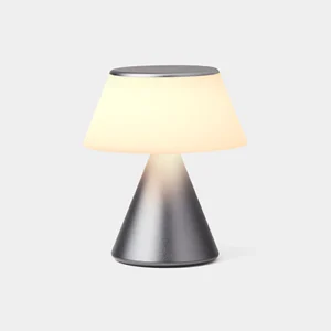 Lampe Luma M Gris Métallique