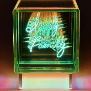 Lampe Cube Happy Family