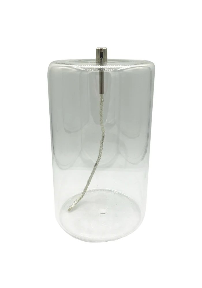 Lampe A Huile XL Verre Transparent