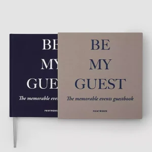 Livre D'Or Be My Guest Gris