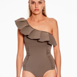 Maillot De Bain Orsay Une Pièce Taupe
