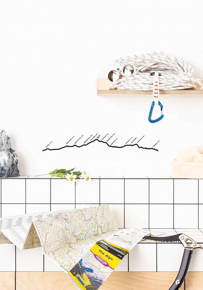 Skyline Mont Blanc 50cm Noire