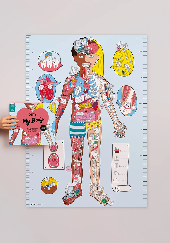 Poster Géant Cherche Et Trouve My Body – Image 4