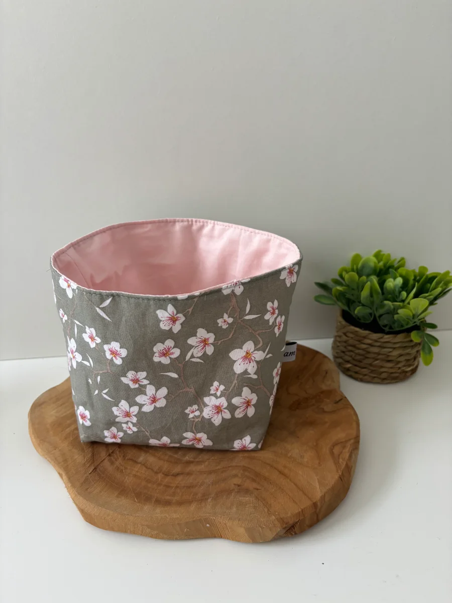🧺 Panière à cotons lavables – Fait main en France – Image 4