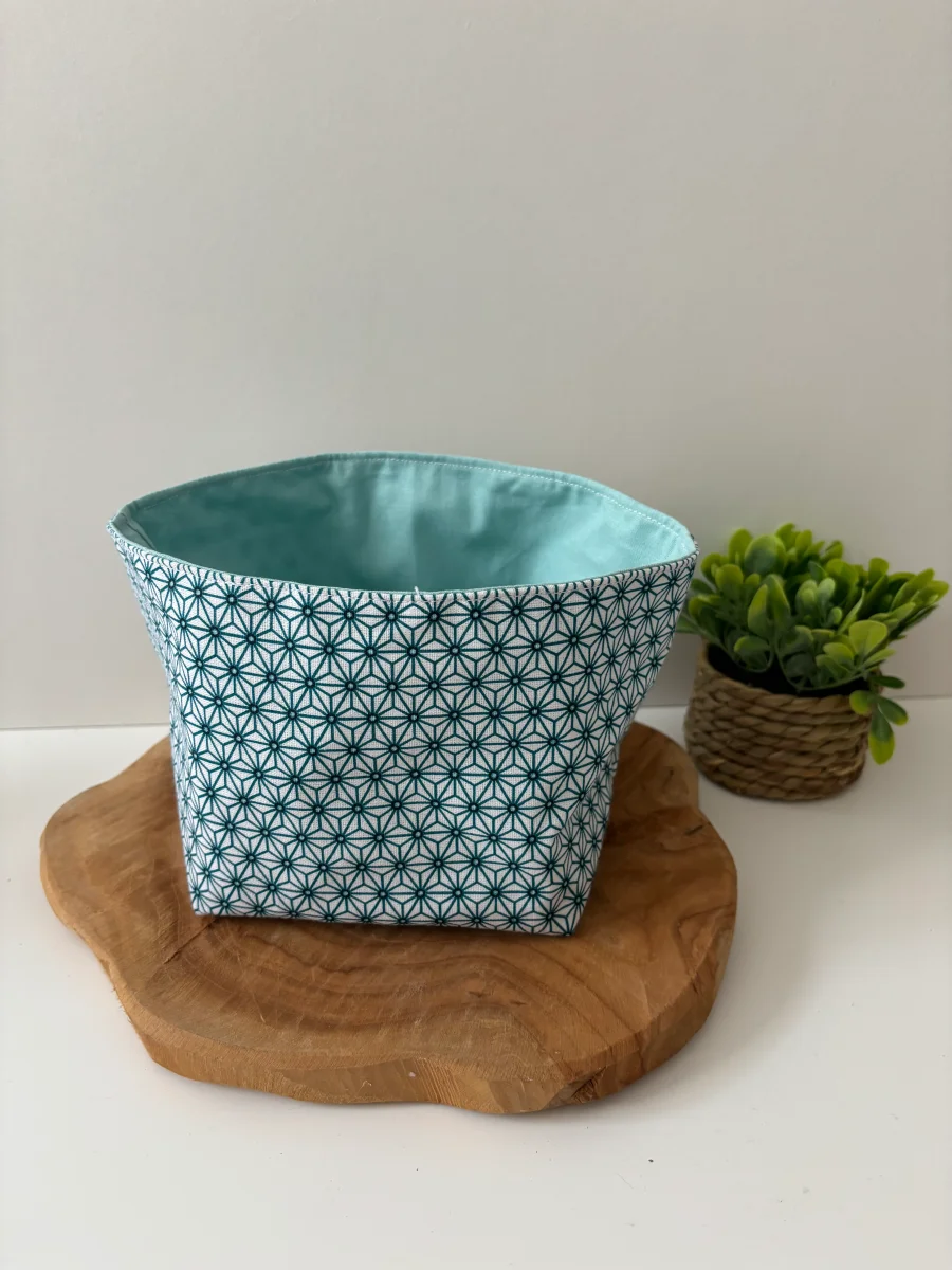 🧺 Panière à cotons lavables – Fait main en France – Image 5