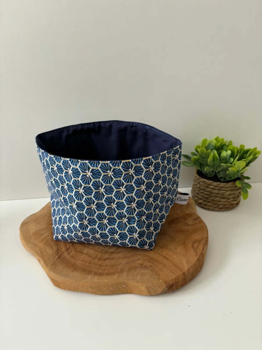 🧺 Panière à cotons lavables – Fait main en France – Image 6