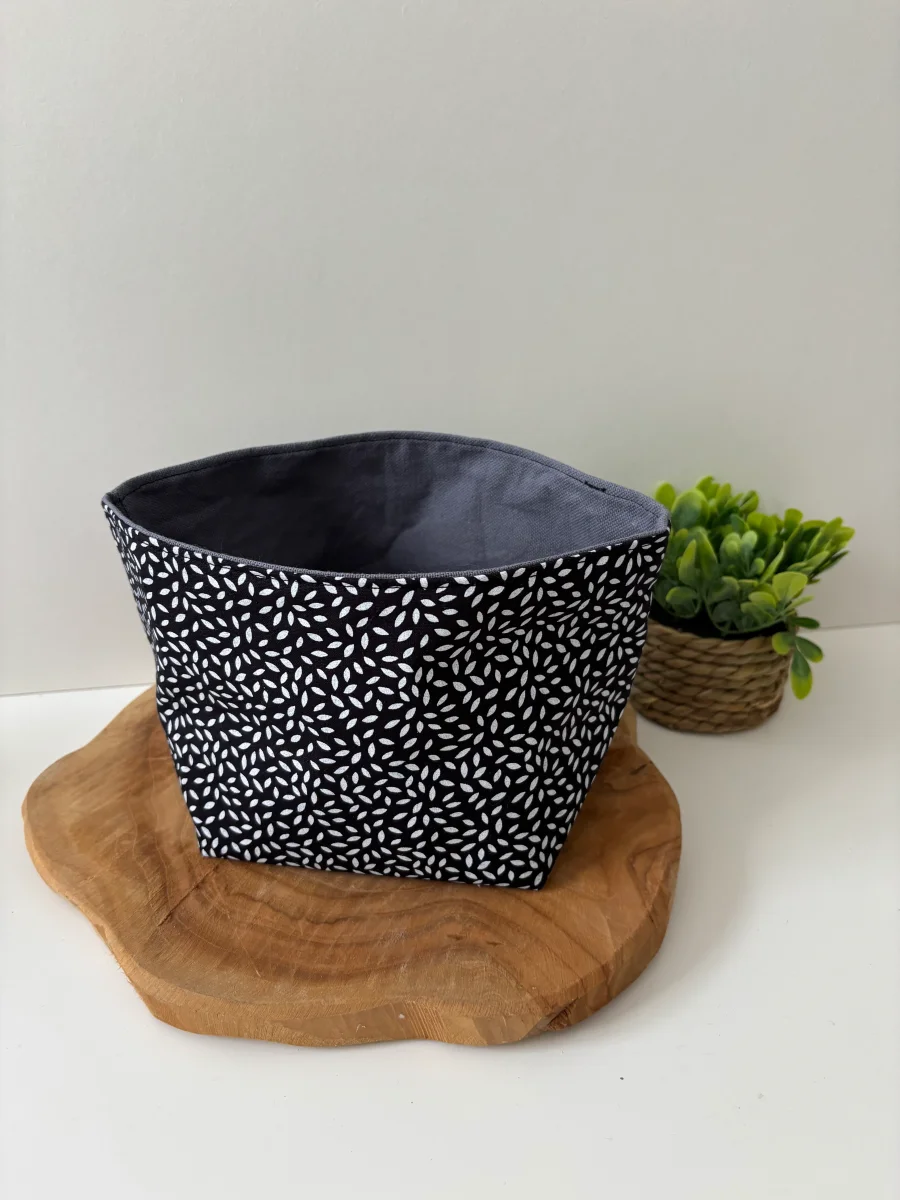 🧺 Panière à cotons lavables – Fait main en France – Image 3