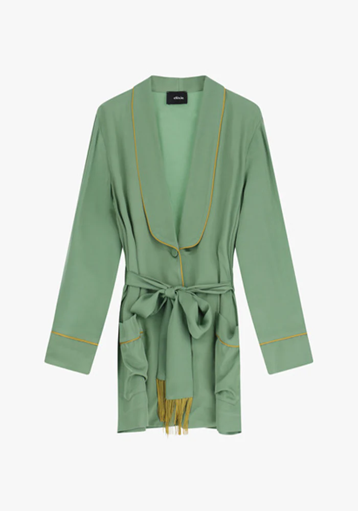 Veste Peignoir Vert