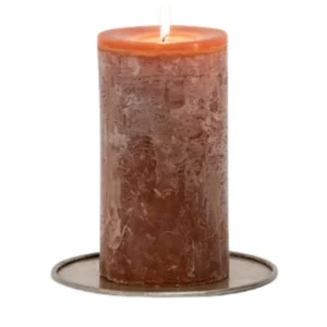 Coupelle Bougie Martelée Bronze Large