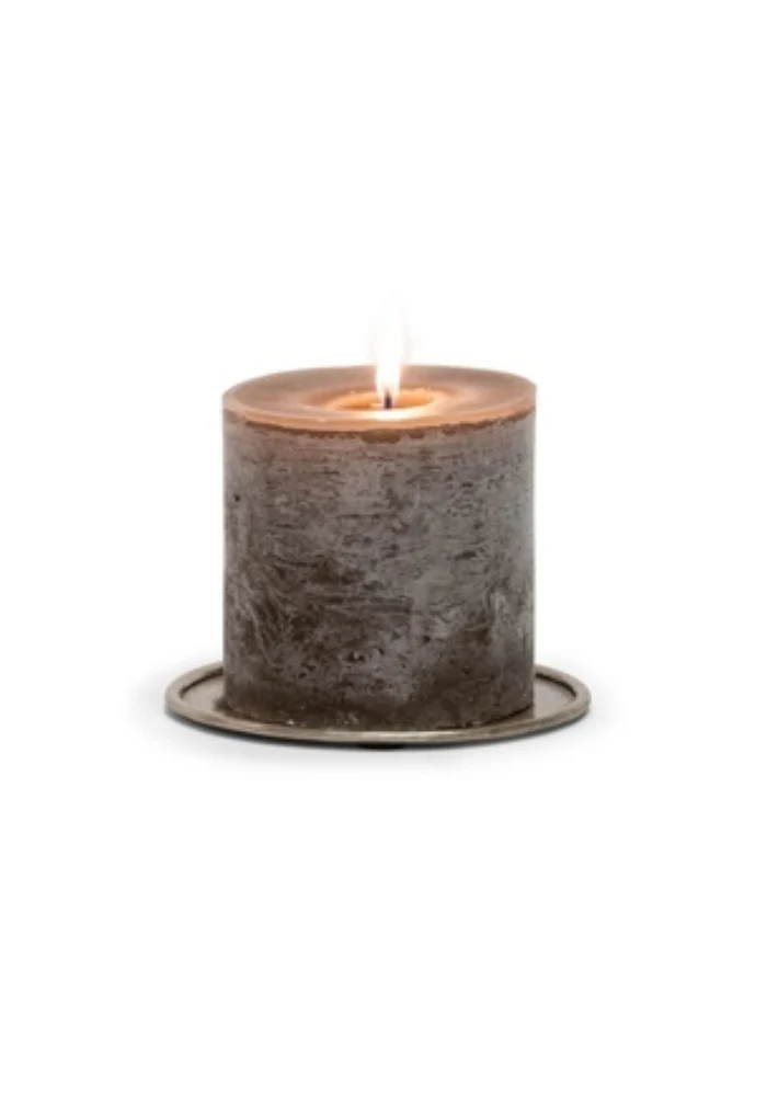 Coupelle Bougie Martelée Bronze Médium – Image 2