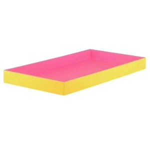 Plateau Spa Rectangle Jaune