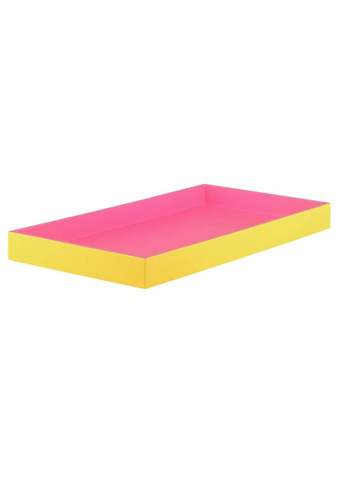 Plateau Spa Rectangle Jaune