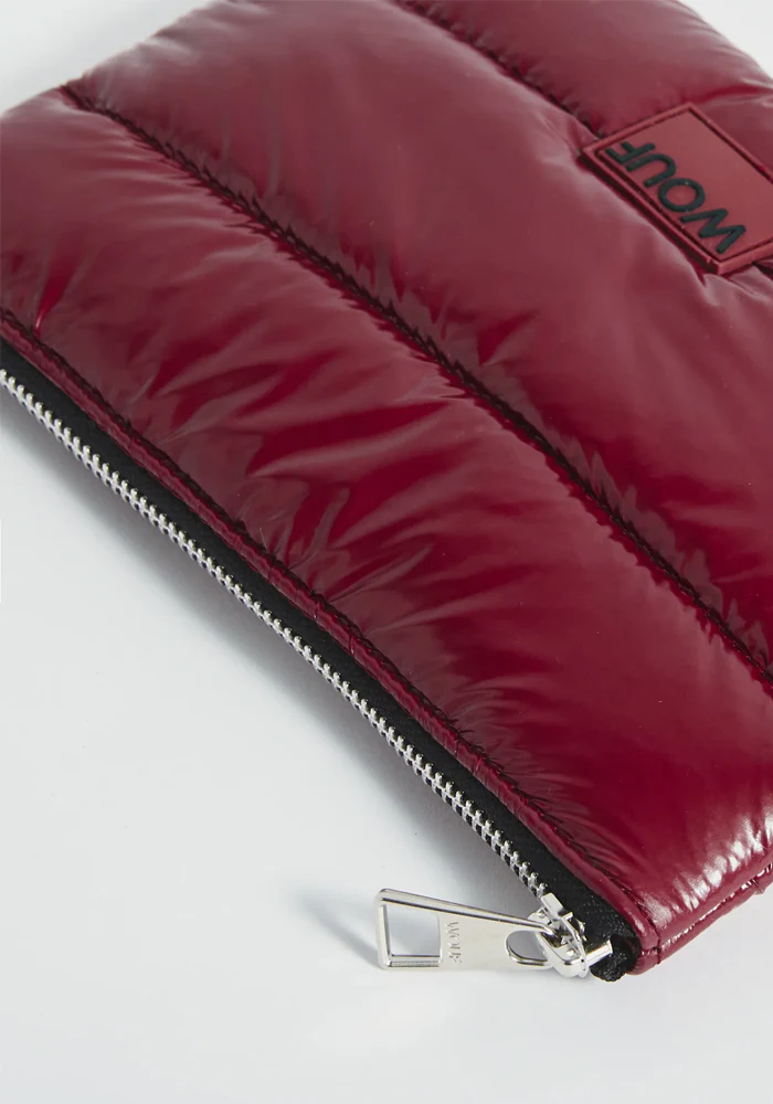 Pochette Plate Burgundy Glossy – Image 3