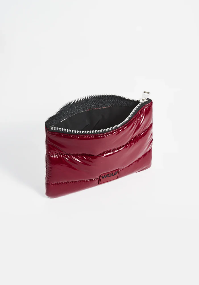 Pochette Plate Burgundy Glossy – Image 4