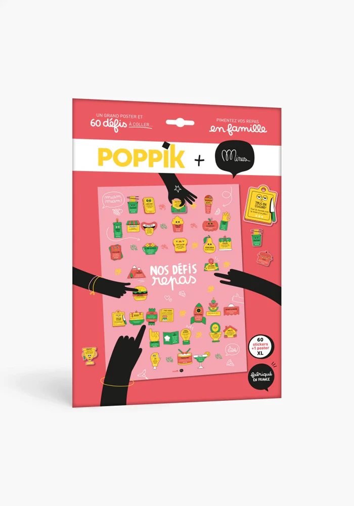 Poster 60 Défis Repas À Coller – Image 3