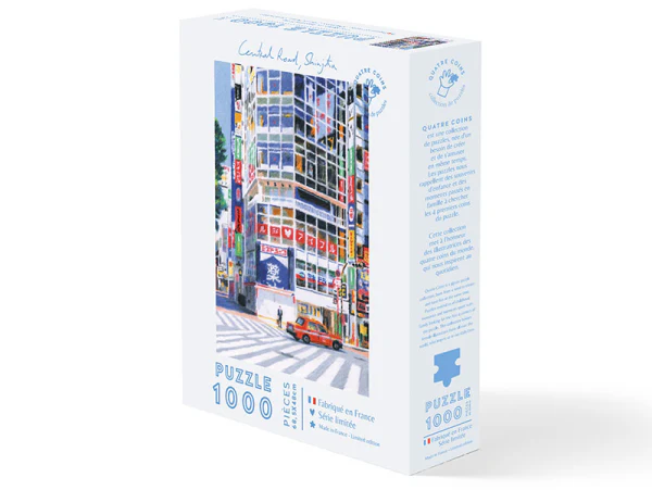 PUZZLE CENTRAL ROAD SHINJUKU PAR CLÉMENT THOBY - 1000 PIÈCES – Image 2