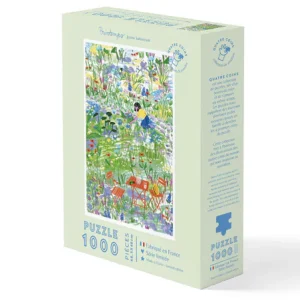 PUZZLE JARDIN SECRET PAR JEANNE SABOUREAULT - 1000 PIÈCES