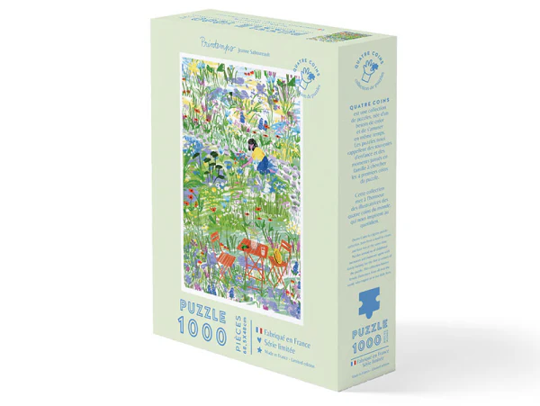 PUZZLE JARDIN SECRET PAR JEANNE SABOUREAULT - 1000 PIÈCES – Image 2
