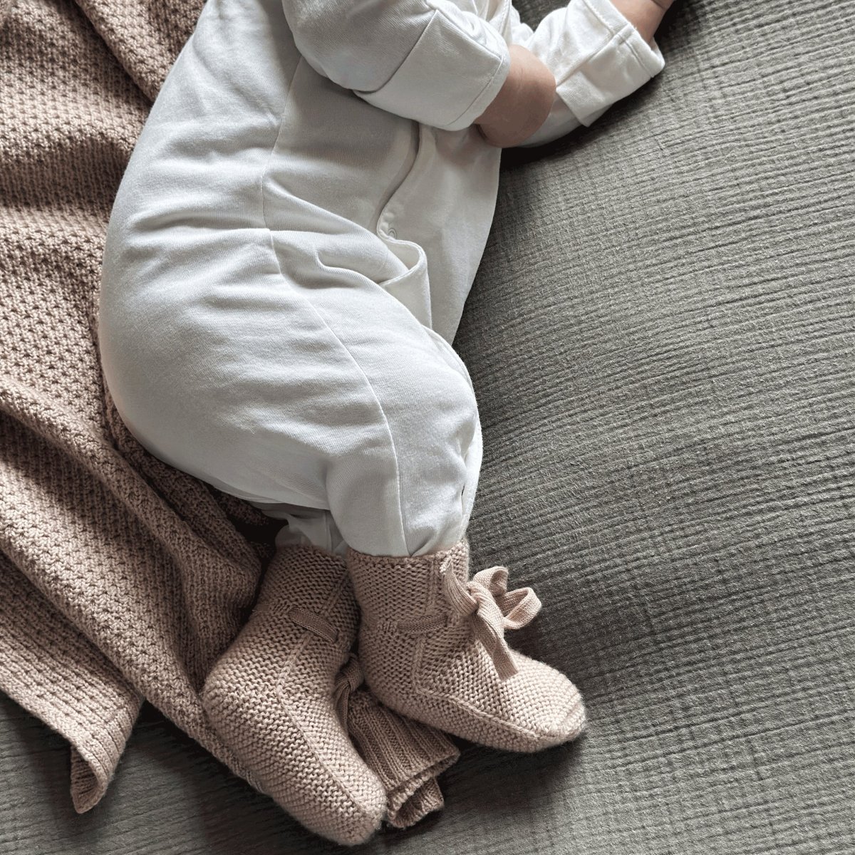 Pyjama bébé jersey - Cream – Image 4