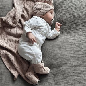 Pyjama bébé jersey - Cream