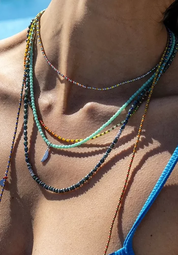 Ras De Cou Bliss Silver Rainbow – Image 5