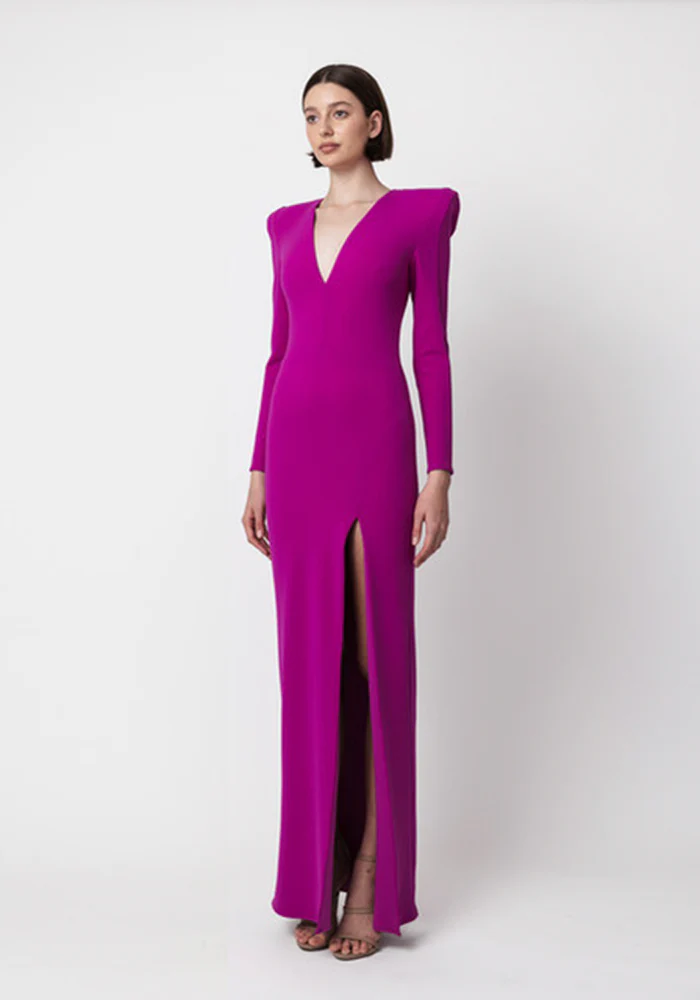 Robe Longue Fuschia