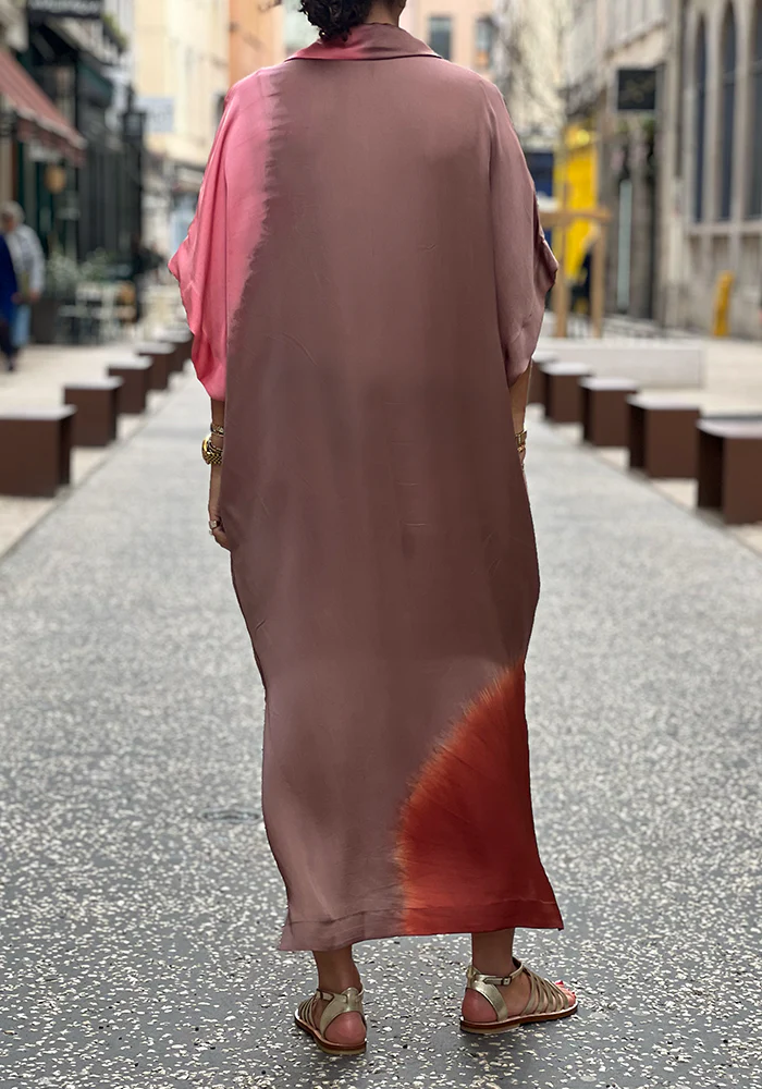 Robe Joy Placement Ombre Taupe – Image 4