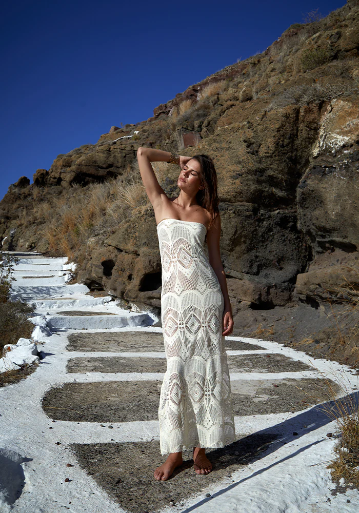 Robe Louise Écru – Image 3