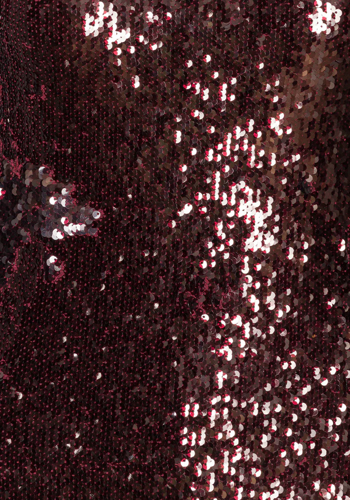 Robe Sequins Bordeaux – Image 4