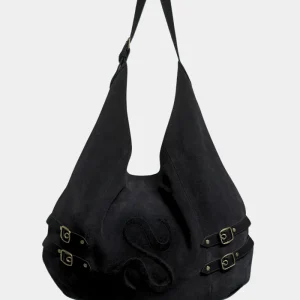 Sac Lily Nubuck Black