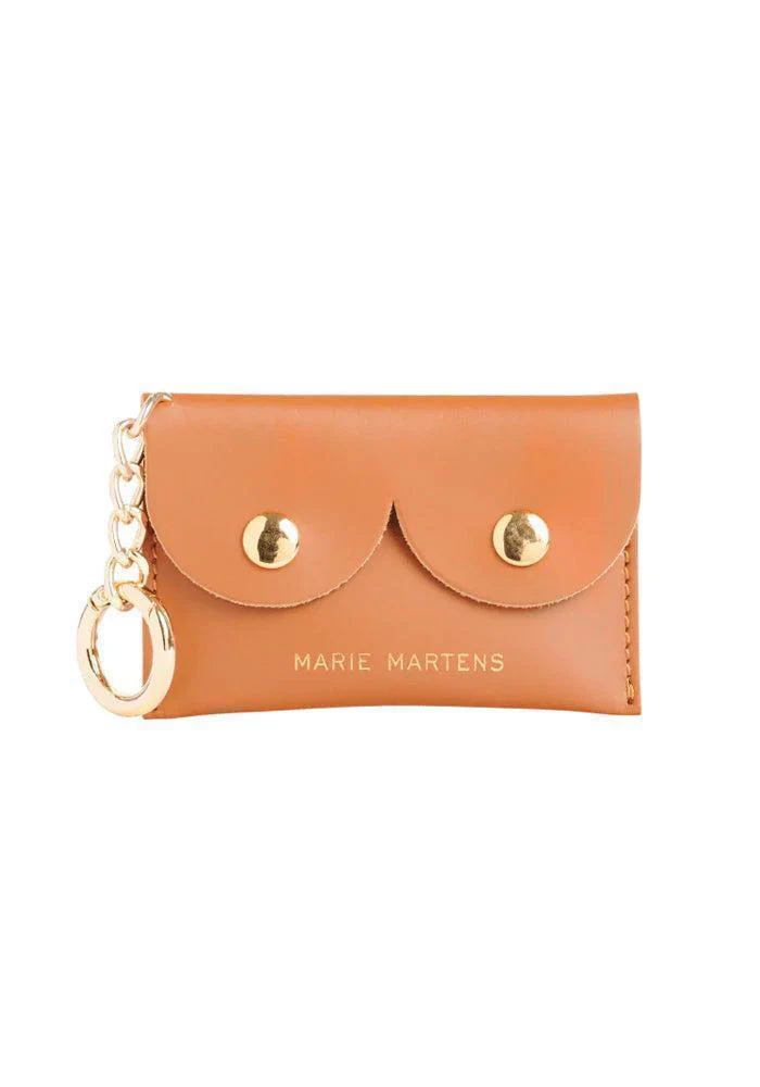 Porte-Cartes Sainte Nitouche Boobs Camel