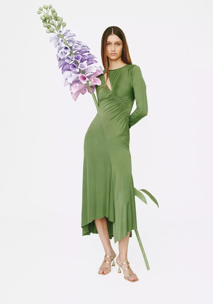 Mules À Talons Sorento Dorées – Image 3