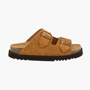 Sandales Beatriz Suède Brown